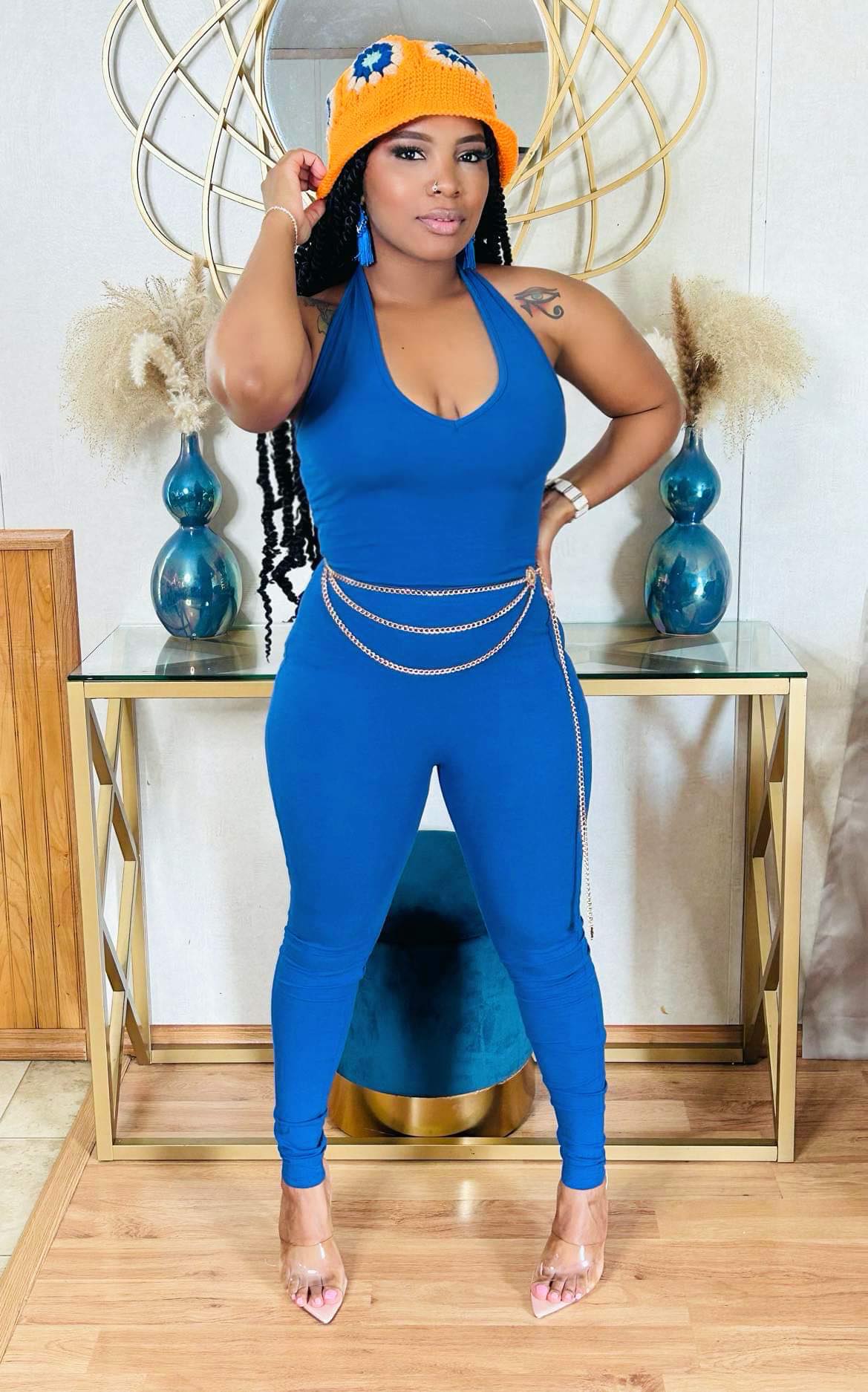 Royal Babe Jumpsuit
