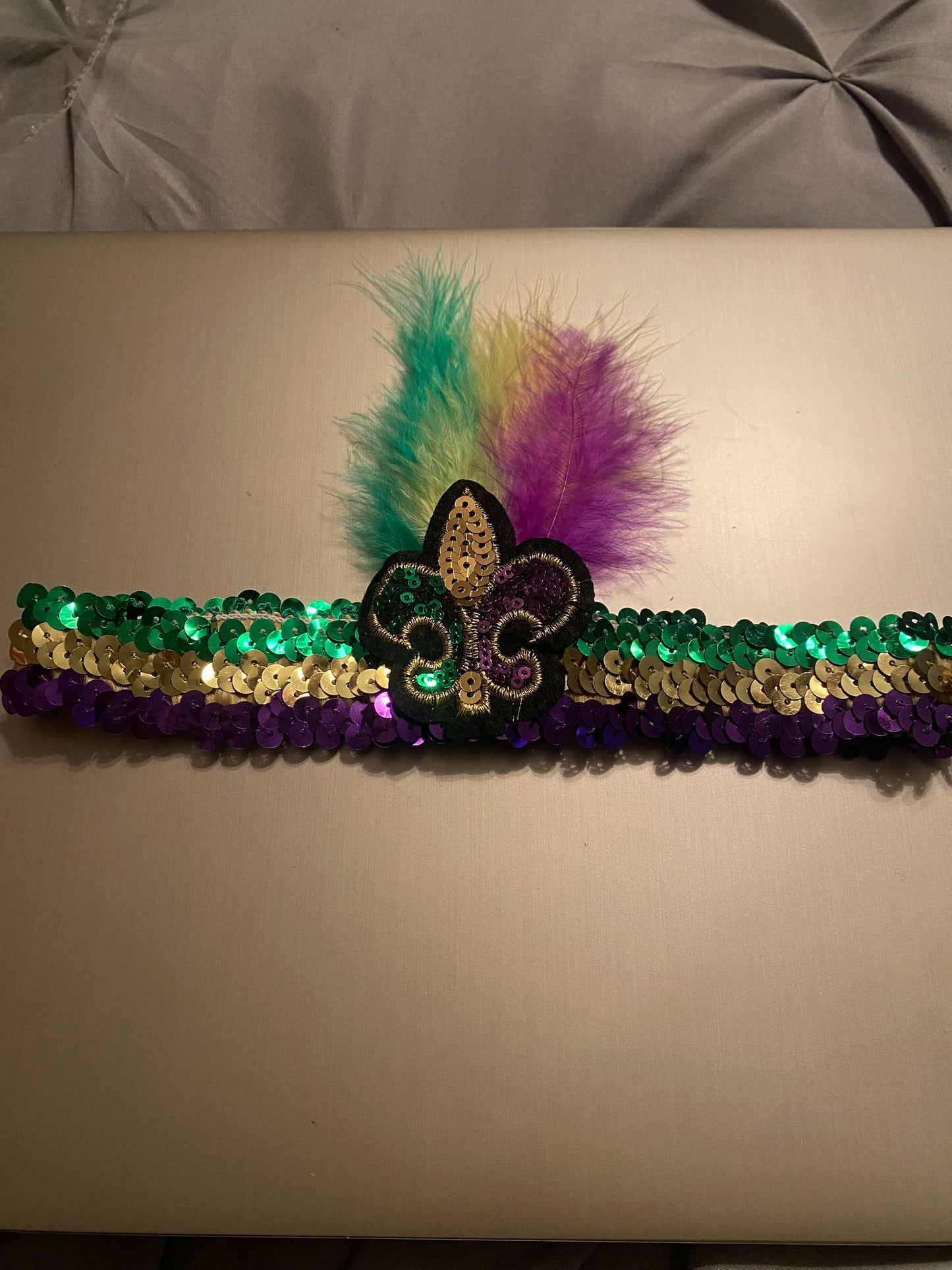 Mardi Gras Headband