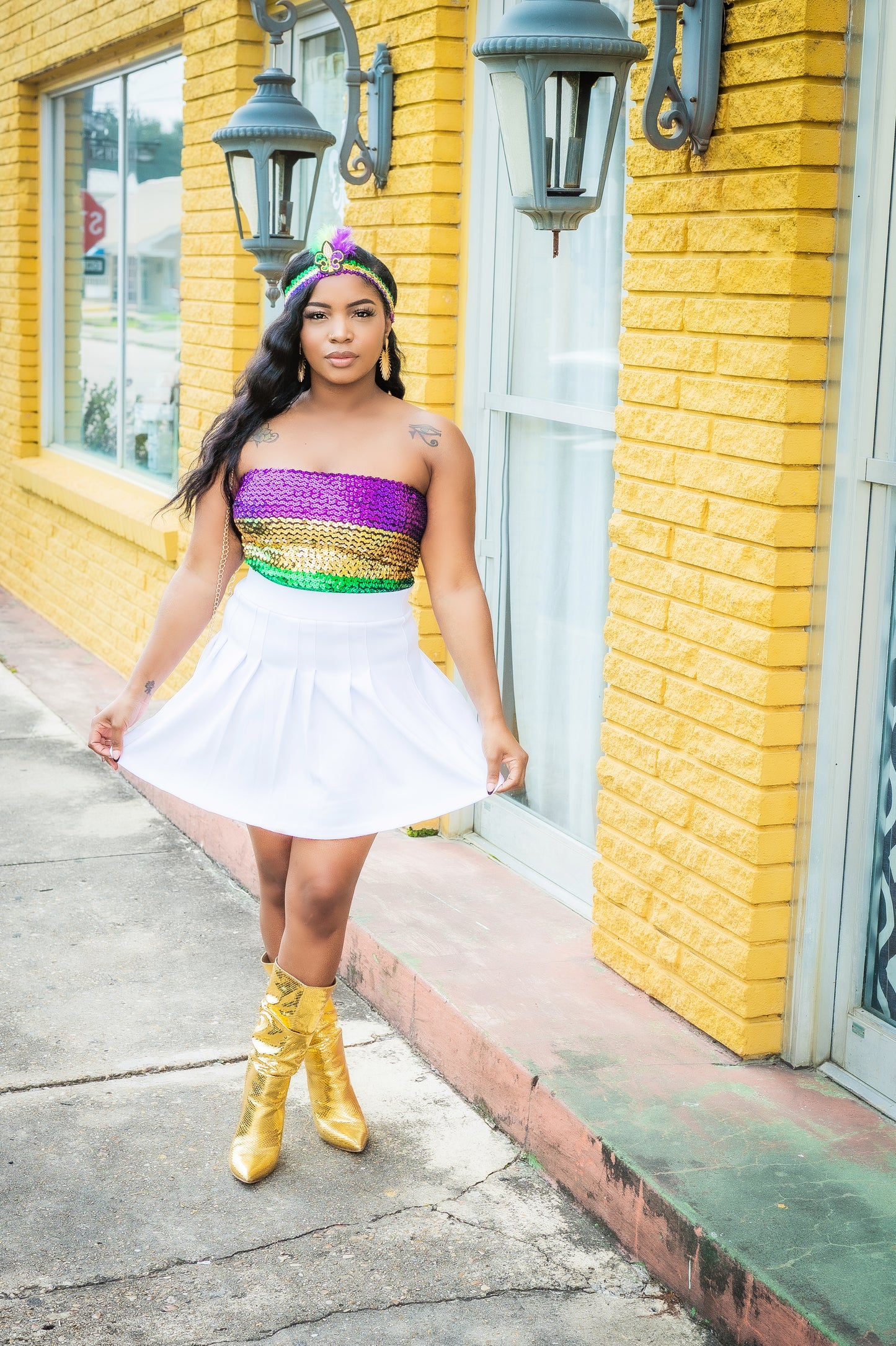 Lundi Gras Top