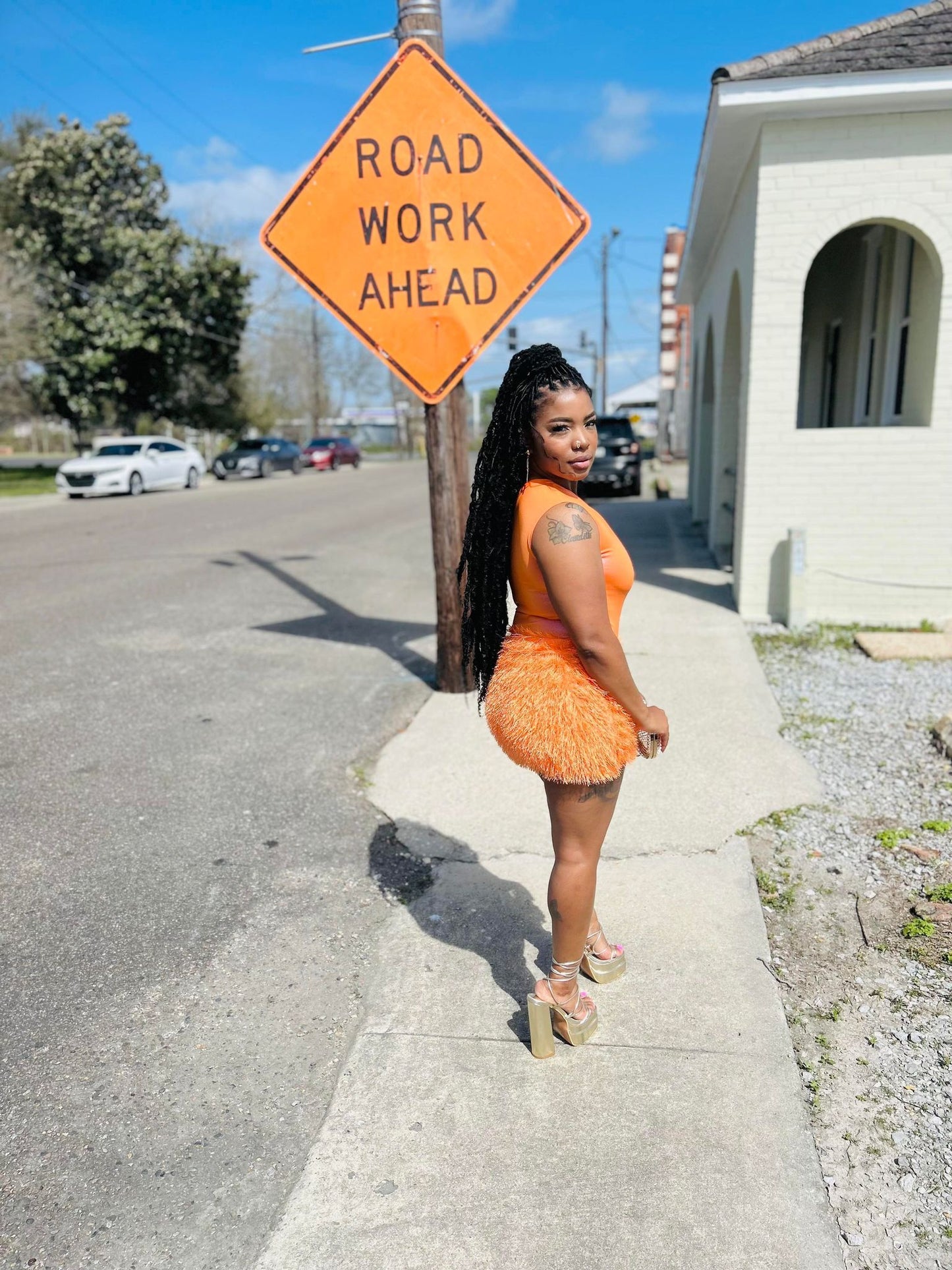 Tangerine Allure Set