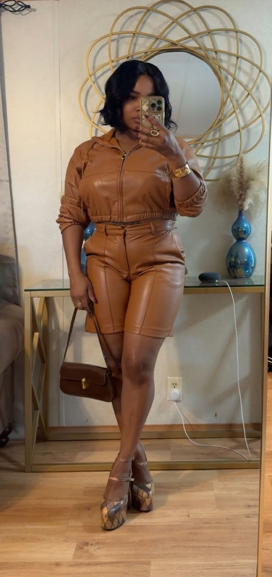 "That Girl" Set(Cognac)